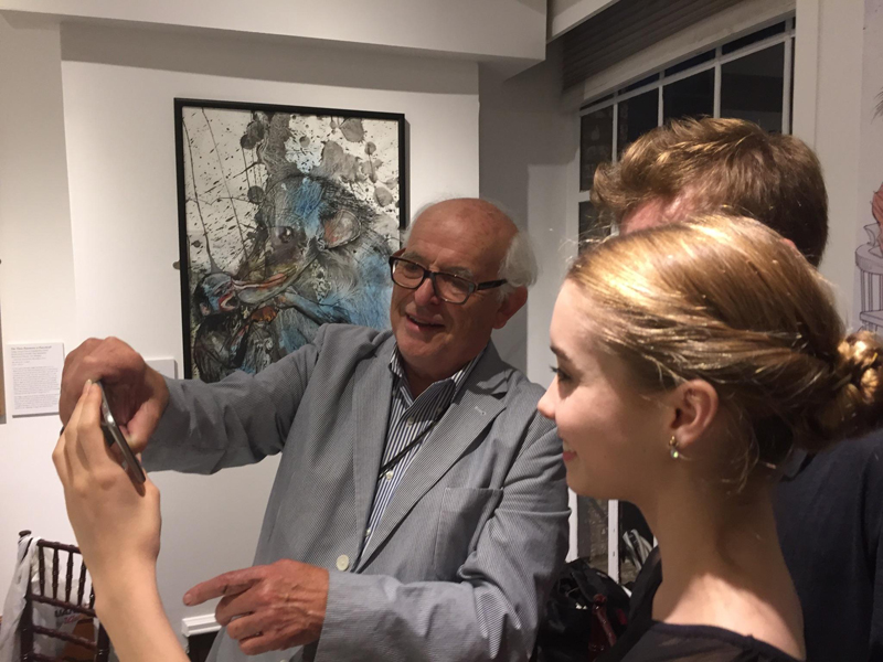 ralph-steadman-selfie-photo-by-NATE-SCHWEBER